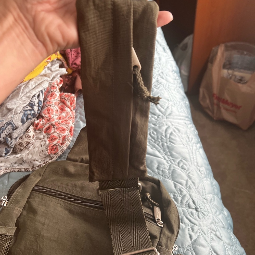 Olive Green Sling Backpack/Crossbody Bag - Picture 8 of 16